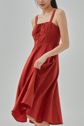 Amilia Fit & Flare Midi Dress